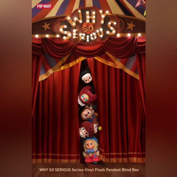 *SEALED* HACIPUPU SILVER MIST CLOWN 🤡 Pop Mart Why So Serious - 100% Authentic - Picture 10 of 10